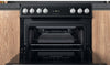 Hotpoint HDT67V9H2CB 60cm Electric Cooker with Ceramic Hob - Black