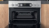 Hotpoint HDM67G9C2CX 60cm Dual Fuel Cooker - Inox