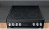 Hotpoint HDM67V9HCB 60cm Electric Cooker with Ceramic Hob - Black