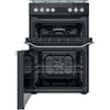 Hotpoint HDM67G9C2CSB 60cm Dual Fuel Cooker - Black