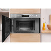 Indesit MWI3213IX Built in Microwave With Grill - Stainless Steel