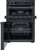 Hotpoint HDEU67V9C2B/UK 60cm Electric Cooker with Ceramic Hob - Black