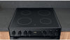 Hotpoint HDEU67V9C2B/UK 60cm Electric Cooker with Ceramic Hob - Black