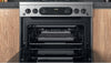 Hotpoint HDM67G0CCX  60cm Gas Cooker - Inox