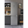 Hotpoint H9X94TSX2 60cm Frost Free Fridge Freezer - Satin Steel - C Rated