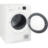 Hotpoint NTM1081WK 8Kg Heat Pump Condenser Tumble Dryer - White - A+ Rated