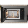 Indesit MWI125GX Buil In Microwave With Grill - Stainless Steel