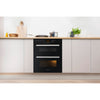 Indesit IDU6340BL Built Under Electric Double Oven - Black