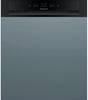 Hotpoint HBC2B19UKN Semi Integrated Standard Dishwasher - Black - F Rated