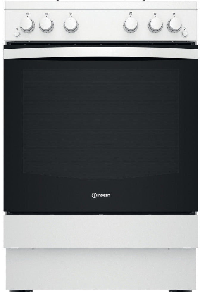 Indesit IS67G1PMW 60cm Gas Cooker - White