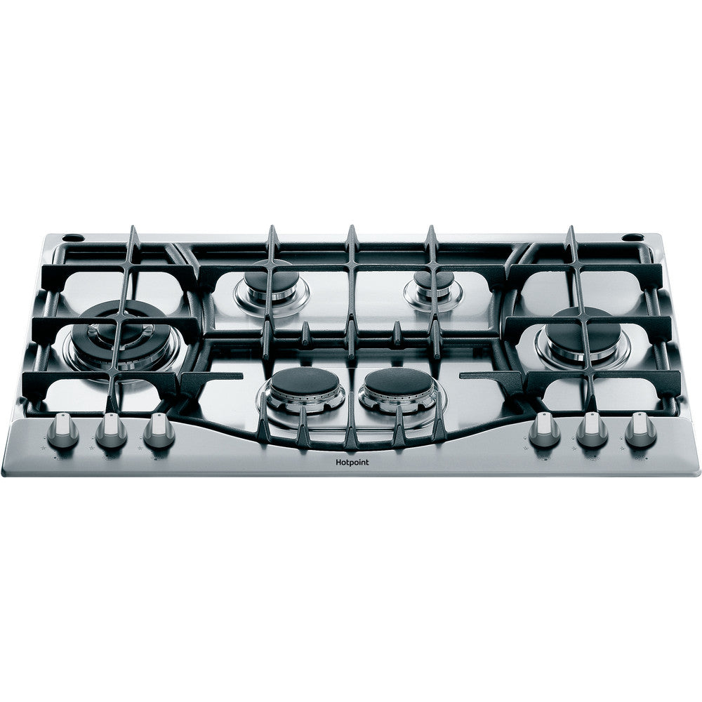 Hotpoint PHC961TSIXH 87cm Gas Hob - Stainless Steel