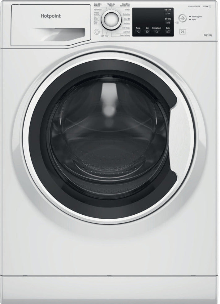 Hotpoint NDB8635WUK 8Kg / 6Kg Washer Dryer with 1400 rpm - White - D Rated