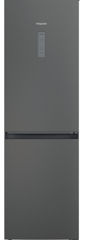 Hotpoint H5X82OSK 60cm Frost Free Fridge Freezer - Silver/Black - E Rated