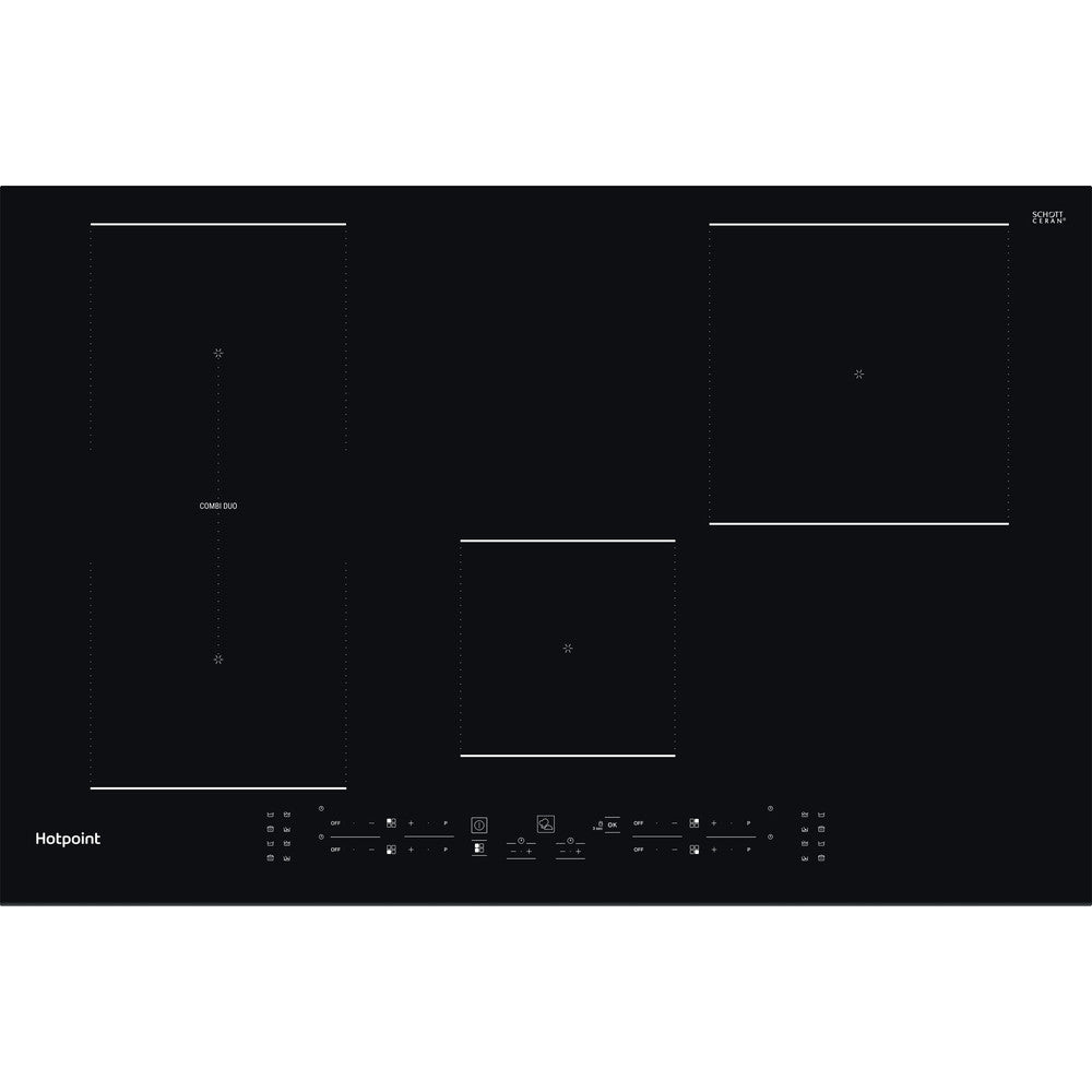 Hotpoint TB3977BBF 77cm Induction Hob - Black