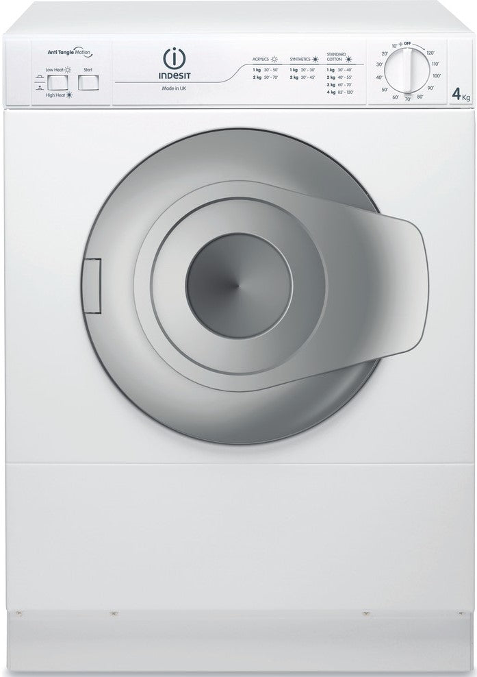 Indesit NIS41V 4Kg Vented Tumble Dryer  - White - C Rated