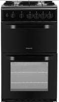 Hotpoint HD5G00KCB 50cm Gas Cooker - Black