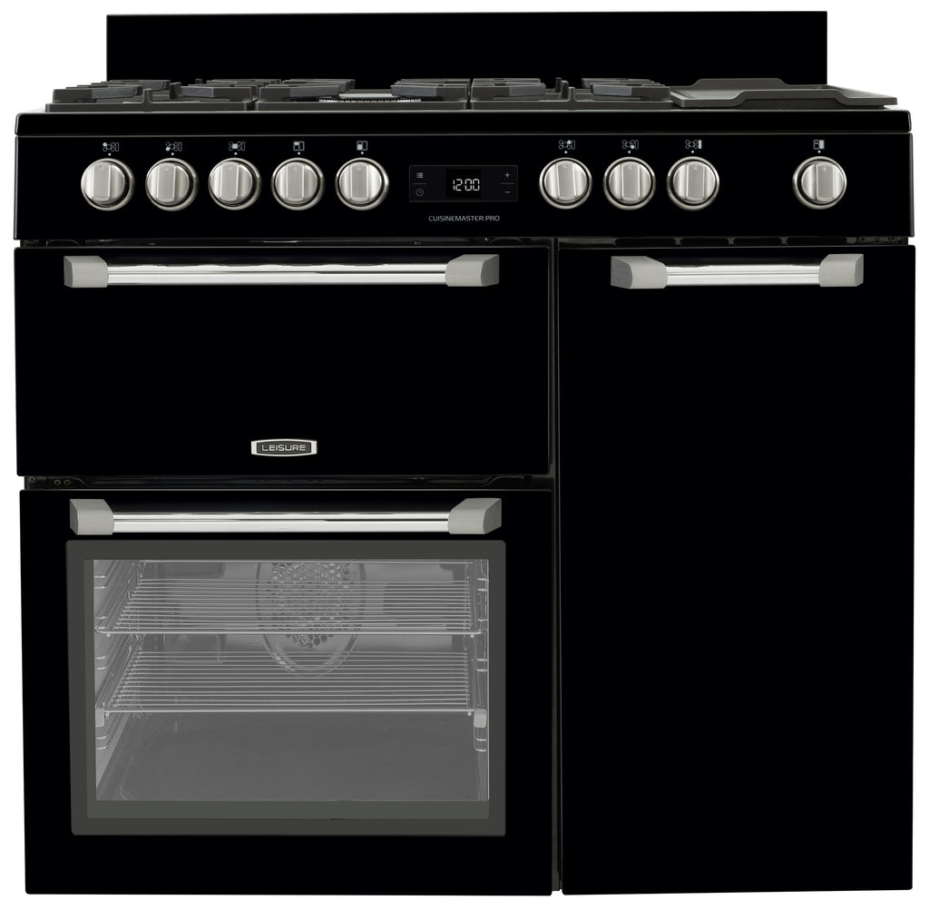 Leisure Cuisinemaster Pro PR100F530K 100cm Dual Fuel Range Cooker - Black