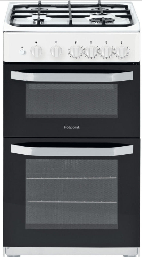 Hotpoint HD5G00KCW 50cm Gas Cooker - White