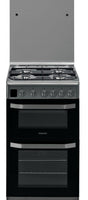 Hotpoint HD5G00CCX  50cm Gas Cooker - inox