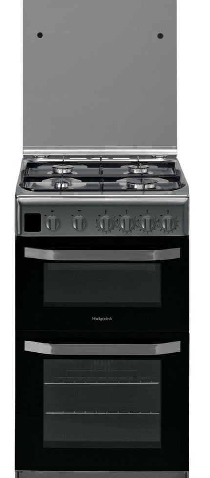 Hotpoint HD5G00CCX  50cm Gas Cooker - inox