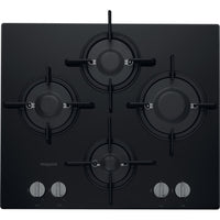 Hotpoint FTGHG641DHBK 60cm Gas Hob Black Glass