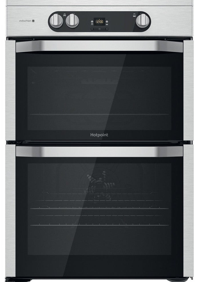 Hotpoint HDM67I9H2CX 60cm Electric Cooker with Induction Hob - Inox