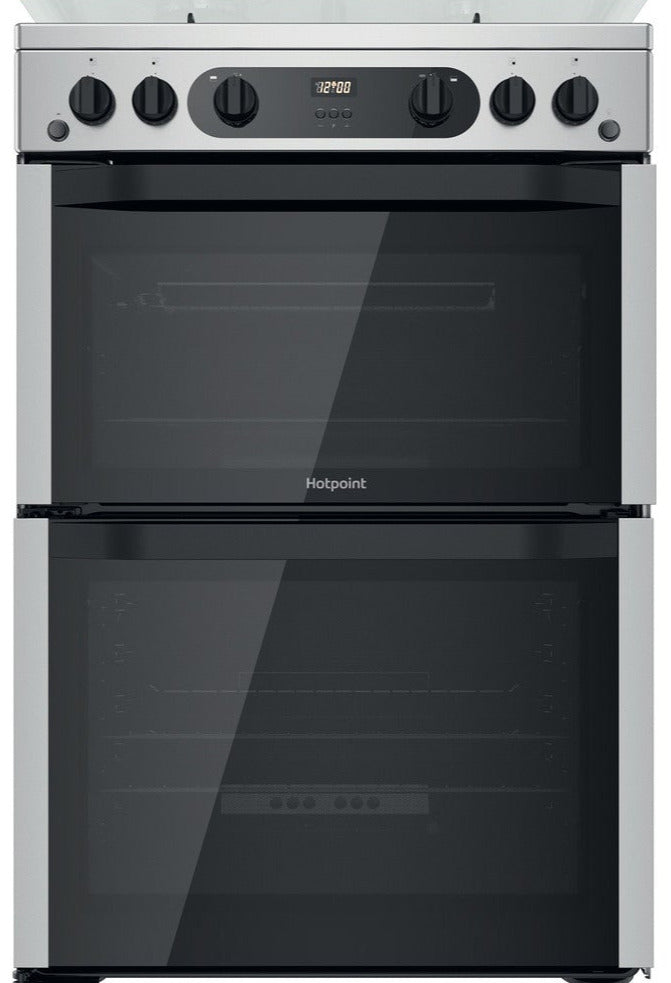 Hotpoint HDM67G0CCX  60cm Gas Cooker - Inox