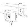 Hotpoint BIWDHG75148UKN 7Kg / 5Kg Integrated Washer Dryer with 1400 rpm - White - E Rated