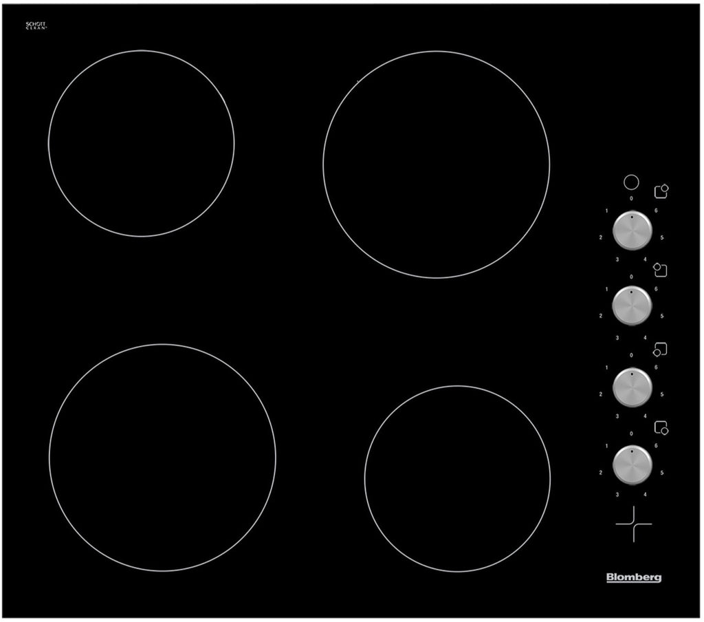 Blomberg MKN24001 58cm Ceramic Hob - Black