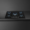 Smeg Classic PV375N 75cm Gas Hob - Black On Glass